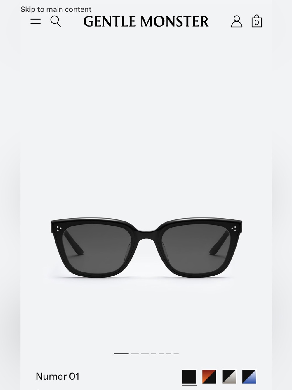 GENTLE MONSTER NUMER SUNGLASSES